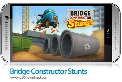 دانلود Bridge Constructor Stunts - بازی موبایل سازنده پل