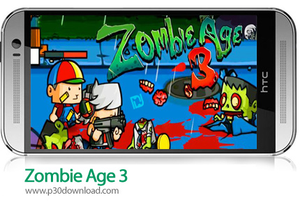 دانلود Zombie Age 3 v1.7.8 + Mod - بازی موبایل عصر زامبی