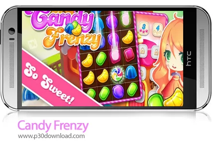 دانلود Candy Frenzy - بازی موبایل آب نبات های دیوانه