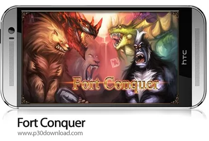 دانلود Fort Conquer v1.2.3 + Mod - بازی موبایل تسخیر قلعه