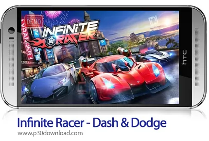 دانلود Infinite Racer - Dash & Dodge - بازی موبایل مسابقات بی پایان