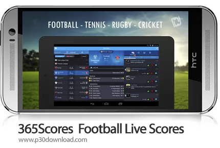 دانلود 365Scores : Sports Scores Live v11.1.9 - برنامه موبایل نمایش زنده نتایج فوتبال