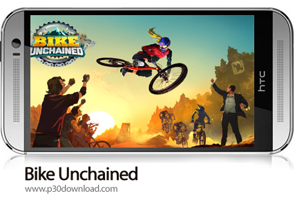 دانلود Bike Unchained v1.195 + Mod - بازی موبایل دوچرخه سواری آزاد