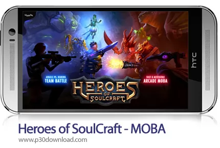 دانلود Heroes of SoulCraft - MOBA - بازی موبایل قهرمانان سولکرفت