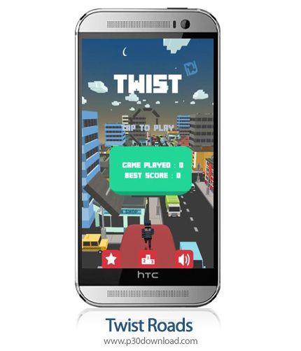 دانلود Twist Roads - بازی موبایل جاده پر پیچ و خم