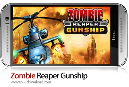 دانلود Zombie Reaper Gunship - بازی موبایل هلیکوپتر درنده