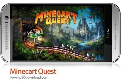 دانلود Minecart Quest - بازی موبایل واگن سوار معدن