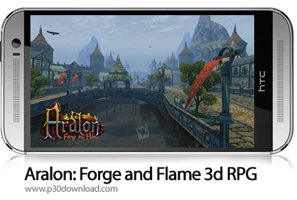 دانلود Aralon: Forge and Flame 3d RPG - بازی موبایل آرالون