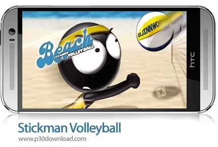 دانلود Stickman Volleyball - بازی موبایل استیکمن والیبال