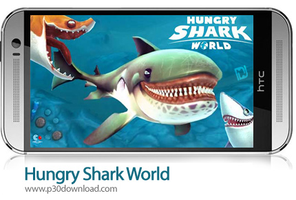 دانلود Hungry Shark World v4.2.0 + Mod - بازی موبایل کوسه گرسنه