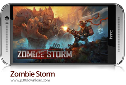 دانلود Zombie Storm - بازی موبایل نبرد زامبی ها