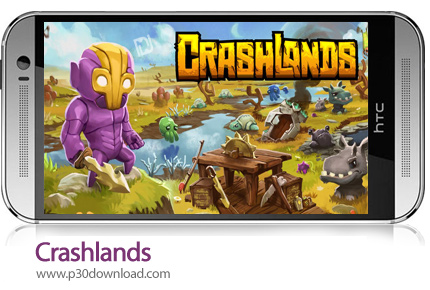 دانلود Crashlands v100.0.63 - بازی موبایل سقوط زمین