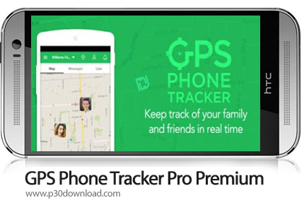 دانلود GPS Phone Tracker Pro Premium - برنامه موبایل ردیابی تلفن از طریق جی پی اس
