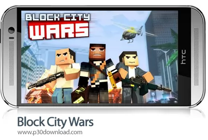 دانلود Block City Wars V7.1.5 + Mod - بازی موبایل جنگ شهر بلوکی