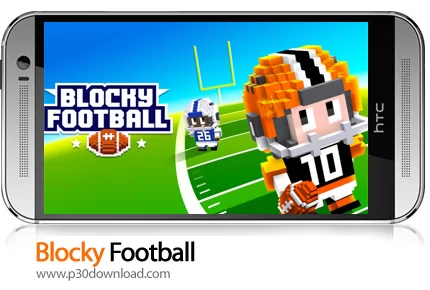 دانلود Blocky Football - بازی موبایل فوتبال پیکسلی