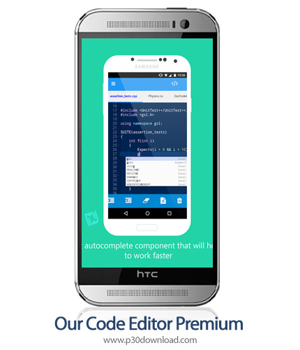 دانلود Our Code Editor Premium - برنامه موبایل برنامه نویسی