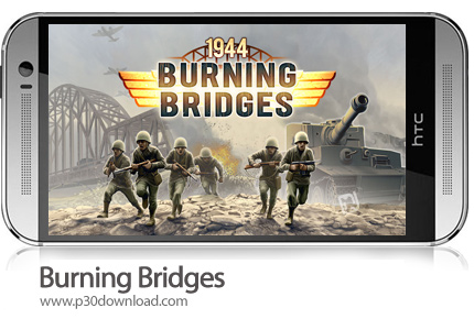 دانلود Burning Bridges v1.5.1 + Mod - بازی موبایل نابودی پل