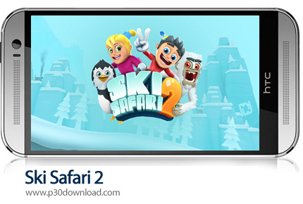دانلود Ski Safari 2 - بازی موبایل اسکی سافاری 2