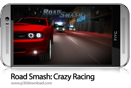 دانلود Road Smash: Crazy Racing v1.8.51 + Mod - بازی موبایل مسابقات دیوانه وار