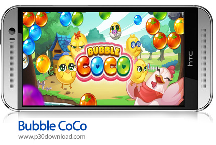 دانلود Bubble CoCo v1.9.0.1 + Mod - بازی موبایل ترکاندن حباب ها