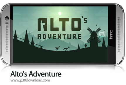 دانلود Alto's Adventure v1.7.11 + Mod - بازی موبایل ماجراجویی آلتو