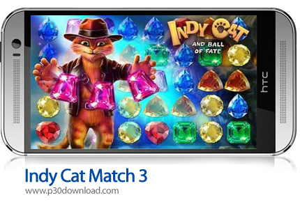 دانلود Indy Cat Match 3 v1.83 + Mod - بازی موبایل گربه ایندی