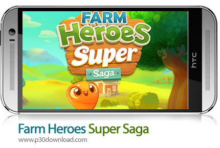 دانلود Farm Heroes Super Saga v1.48.0 + Mod - بازی موبایل قهرمانان مزرعه