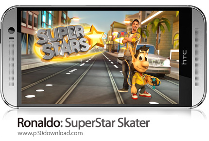 دانلود Ronaldo: SuperStar Skater - بازی موبایل رونالدو: اسکیت باز فوق العاده
