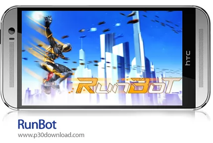 دانلود RunBot - بازی موبایل ربات دونده