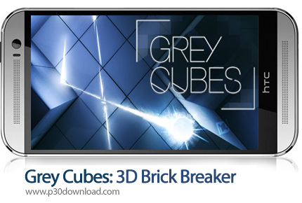 دانلود Grey Cubes: 3D Brick Breaker - بازی موبایل مکعب خاکستری