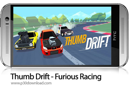 دانلود Thumb Drift - Furious Racing v1.6.7 + Mod - بازی موبایل مسابقات خشمگین