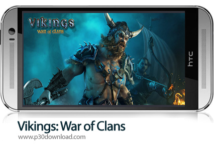 دانلود Vikings: War of Clans v5.0.2.1494 - بازی موبایل جنگ وایکینگ ها