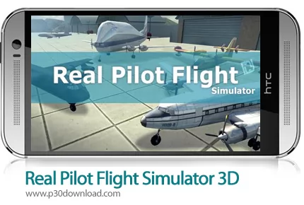 دانلود Real Pilot Flight Simulator 3D - بازی موبایل شبیه ساز خلبانی