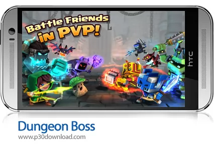 دانلود Dungeon Boss v0.5.13599 + Mod - بازی موبایل رئیس سیاهچال