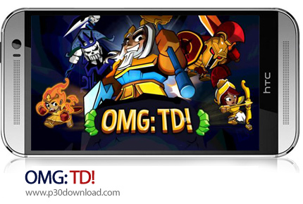 دانلود OMG: TD - بازی موبایل دفاع خدایان