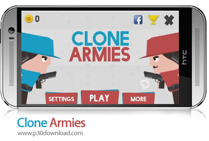 دانلود Clone Armies v7.7.7 + Mod - بازی موبایل ارتش کلون