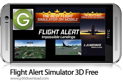 دانلود Flight Alert Simulator 3D Free - بازی موبایل شبیه ساز پرواز