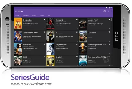 دانلود SeriesGuide - Show & Movie Manager Premium v58-9 - برنامه موبایل راهنمای سریال ها