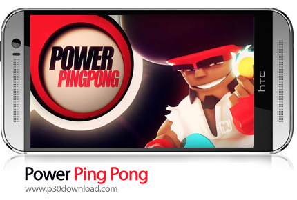 دانلود Power Ping Pong v1.2.1 + Mod - بازی موبایل پینگ پنگ قدرتی