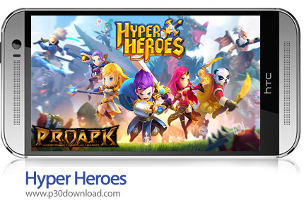 دانلود Hyper Heroes - بازی موبایل قهرمانان خارق العاده