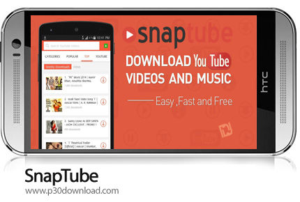 دانلود SnapTube - YouTube Downloader HD Video - برنامه موبایل اسنپ تیوب