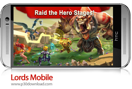 دانلود Lords Mobile v2.44 - بازی موبایل پادشاهان موبایل