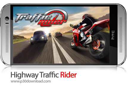 دانلود Highway Traffic Rider v1.7.8 + Mod - بازی موبایل موتورسوار بزرگراه