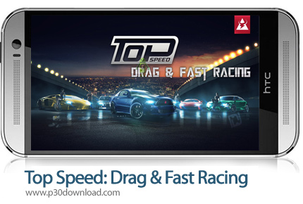 دانلود Top Speed: Drag & Fast Racing v1.36.1 + Mod - بازی موبایل سرعت بی نهایت