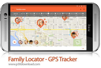 دانلود Family Locator - GPS Tracker v16.5.4 - برنامه موبایل مکان یاب اعضای خانواده