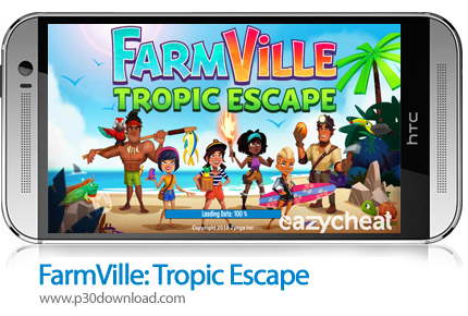 دانلود FarmVille: Tropic Escape v1.110.7923 + Mod - بازی موبایل فارمویل: فرار از گرما