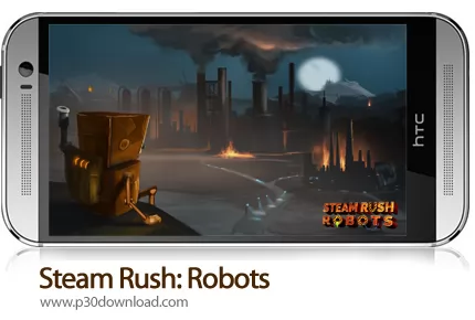 دانلود Steam Rush: Robots - بازی موبایل خیزش بخار: روبات ها