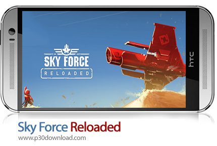 دانلود Sky Force Reloaded v1.95 b100136 + Mod - بازی موبایل بازگشت نیروی هوایی