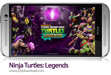دانلود Ninja Turtles: Legends v1.16.5 + Mod - بازی موبایل لاک پشت های نینجا: افسانه ها