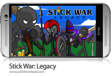 دانلود Stick War: Legacy v2021.1.4 + Mod - بازی موبایل جنگ چوب: میراث